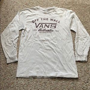 Vans long sleeve tee